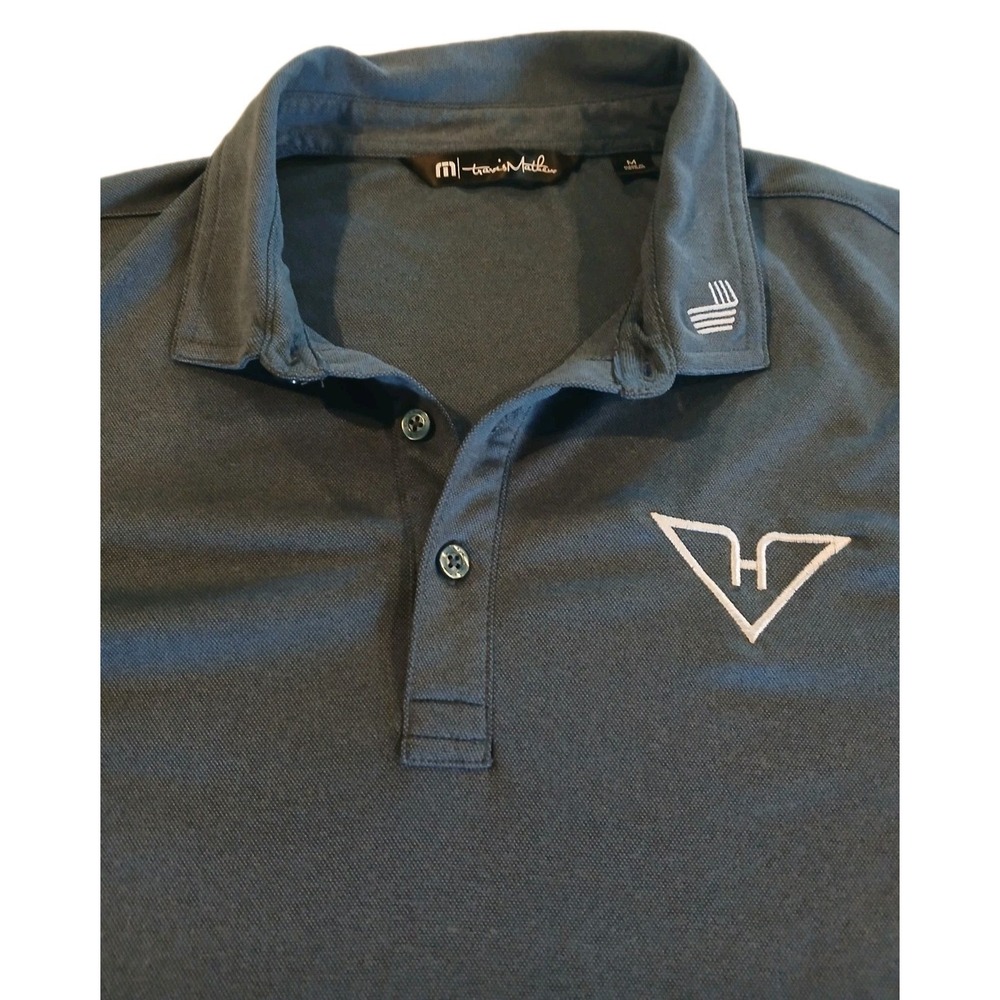 Travis Matthew Men's Golf Polo Shirt Size Medium Soft Excellent Condition